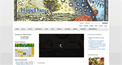 Desktop Screenshot of hopedance.org